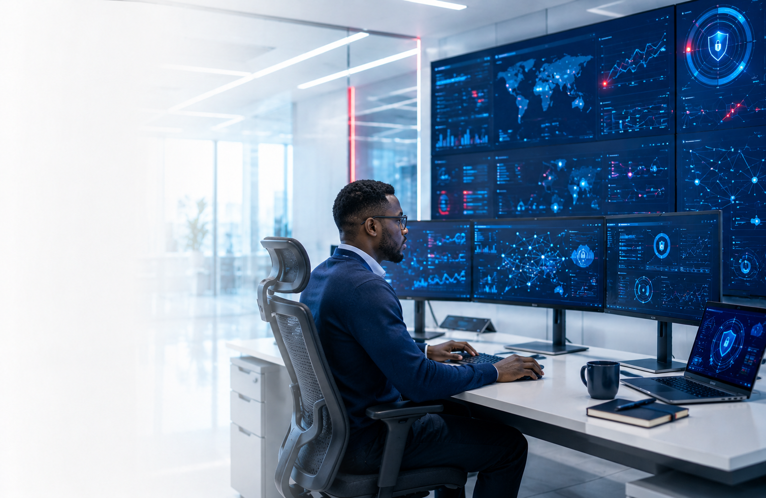Security operations monitoring enterprise infrastructure